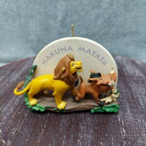 Hakuna Matata Lion King Characters Collectible Display Ornament